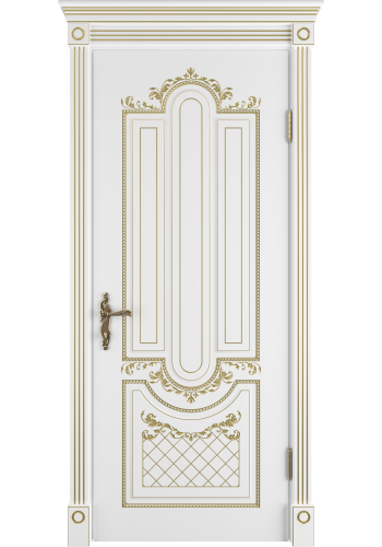 Межкомнатная дверь Alexandria, цвет Polar PG